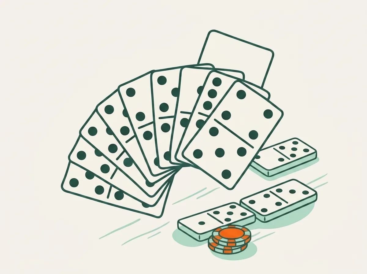 Illustration éditoriale : Domino