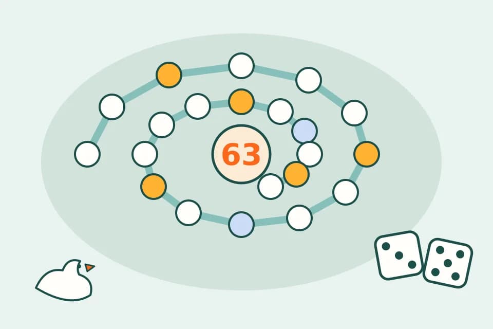 Illustration éditoriale : Jeu de l'oie