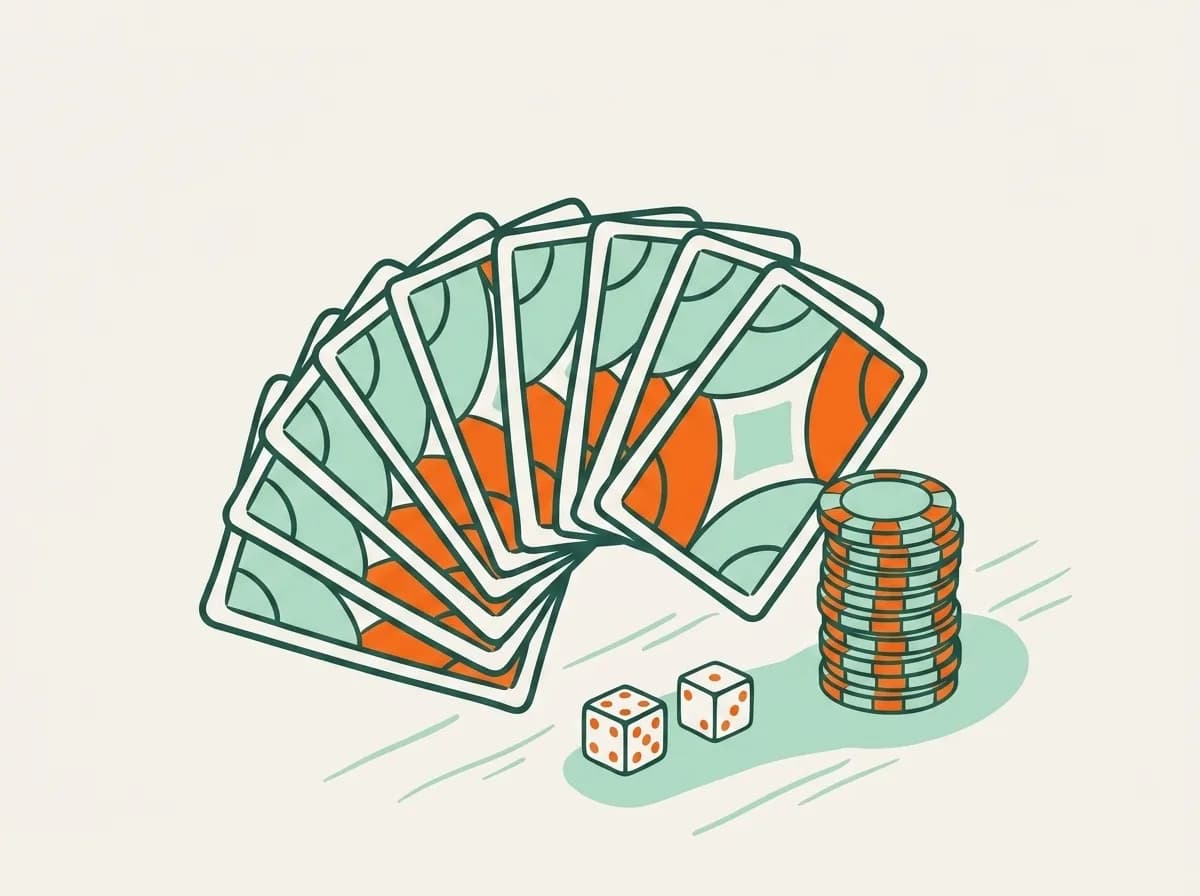 Illustration éditoriale : Poker fermé