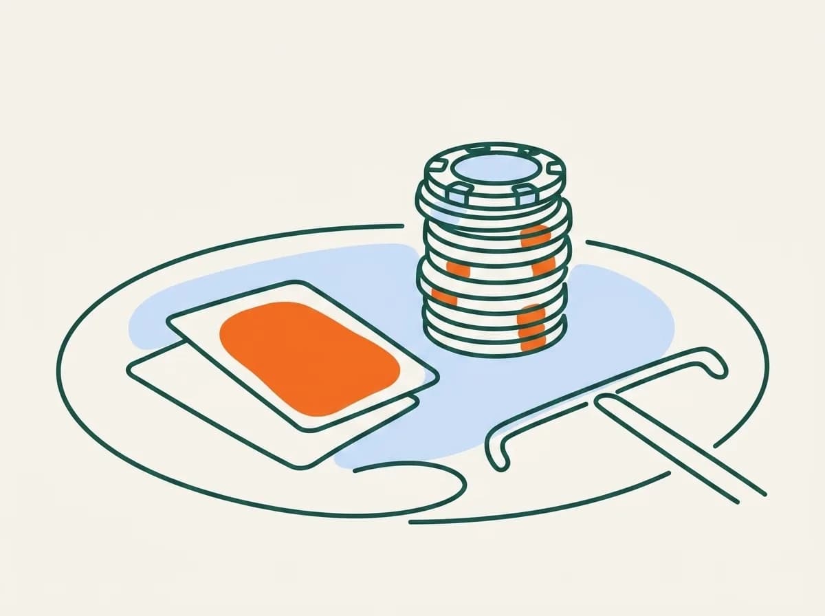 Illustration éditoriale : Poker